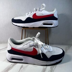 NWOB Rare Nike Air Max 1 USA Red White Blue Mens Size 9.5